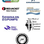 A collection of logos for water products and industry recognized groups associated with Prairie State Water Systems